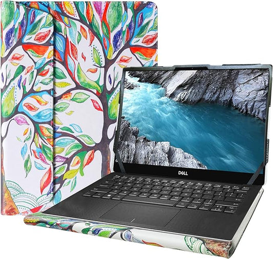Alapmk Protective Case for 13.3" Dell XPS 13 2-in-1 7390/Dell XPS 13 2-in-1 9310/Latitude 9330 9340 & ASUS ZenBook S 13 Flip OLED UP5302[Not fit XPS 13 2-in-1 9365/XPS 13 7390 9310 9300],Love Tree