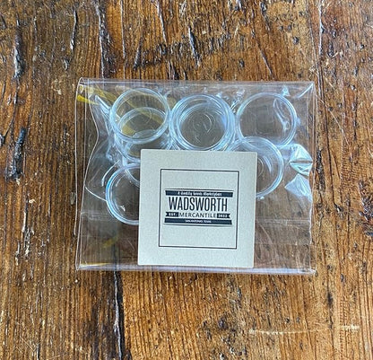 Discbound Expansion Discs, 1.1 Inch, Suitable for Customized Discbound Notebooks Planners Journals Scrapbooking, Fits All Disc Bound Planner Systems, Plastic, Clear Pack of 11