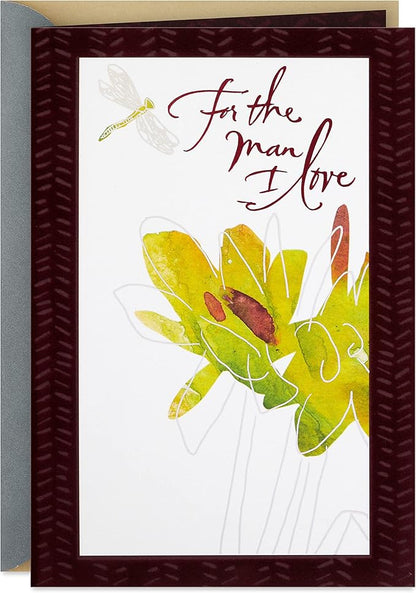 Hallmark Birthday Card for Husband or Boyfriend (Man I Love)