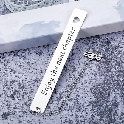 Retirement Gifts for Women Bookmark Farewell Gifts for Coworkers Colleague 2023 Graduation Gifts for Her Him College Inspirational Christmas Birthday Gifts for Teen Boys Girls Best Leaving Metal Gift