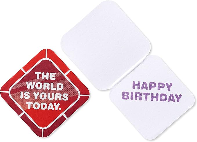 American Greetings Wearable Birthday Crown for Girl (World Is Yours)