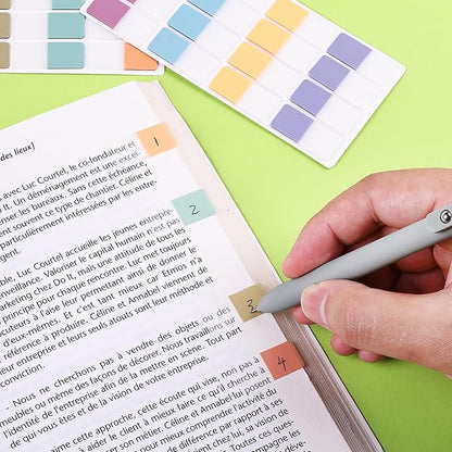 Mr. Pen- Sticky Index Tabs, 480 Pcs, Colorful Sticky Tabs for Notebooks, Page Markers, Page Tabs for Binders, Page Tabs Sticky Tabs for Books, Notebook Tabs, Book Sticky Tabs for Notebooks