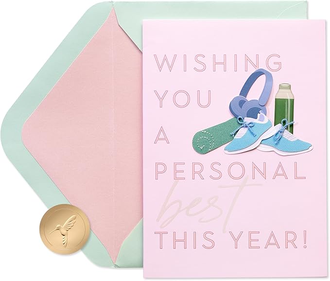 Papyrus Birthday Card (Birthday Goals)