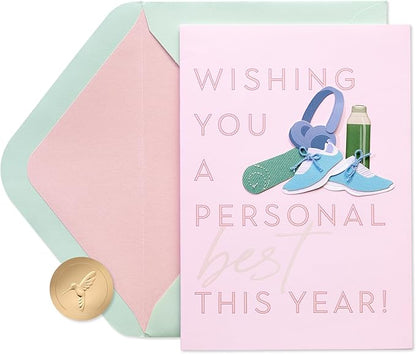 Papyrus Birthday Card (Birthday Goals)