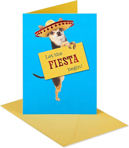 American Greetings Birthday Card (Fiesta)