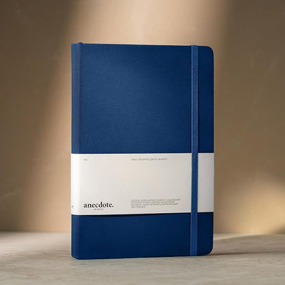 Anecdote 2026 Planner: A Monthly, Weekly & Daily Planner 2026 for Planning Your Success - A5 Size Hardcover Start Anytime and Achieve your Goals - Royal Blue