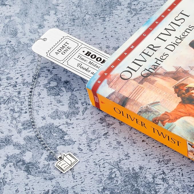 Bookmark Gifts for Book Lovers Women Graduation Gift for Best Friend Daughter Son Her Bookish Gift for Readers Reading BFF Coworkers Sister Birthday Christmas Gift for Adults Teen Girls Boys Book Club