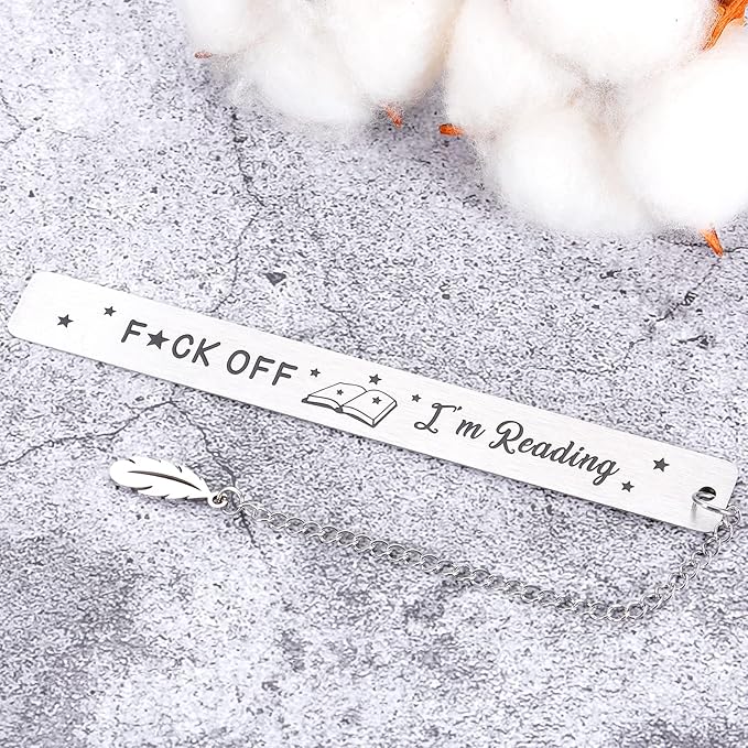 White Elephant Gifts for Adults Funny Bookmarks for Women Book Lovers Christmas Stocking Stuffers Gifts for Her Teen Girl Reader Friend Bookish Inspirational Gifts for Seniors 2024 Him Men