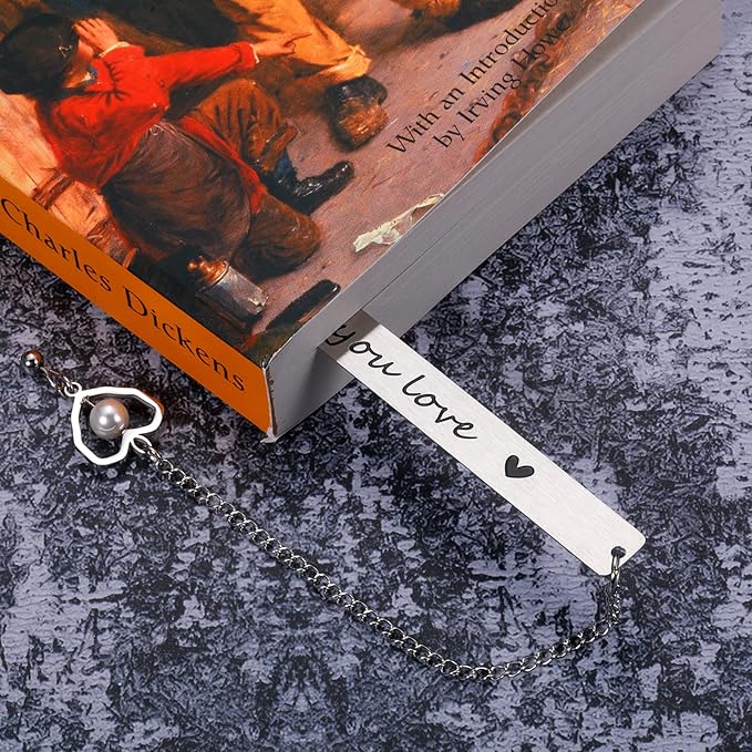 Inspirational Bookmark for Women Men Her Him Graduation Retirement Wedding Christmas Birthday Gift for Girls Best Friends Senior Middle High School College Student Teacher Leaving Promotion Gift New