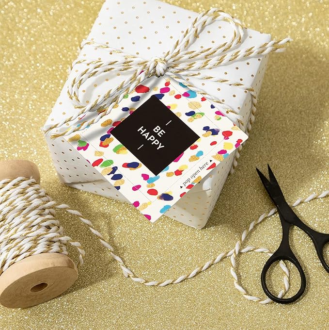 Compendium ThoughtFulls Pop-Open Cards — 2-Pack of You're Awesome, Be Happy — 60 Pop-Open Cards, Each with a Different Message Inside