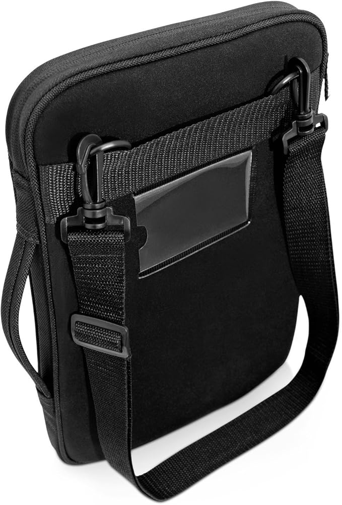 V7 Black Protective Laptop Sleeve Case for 12 Inch MacBook or Chromebook, Shockproof, Spill-Resistant - CSE12HS-BLK-9N, 12.2"""