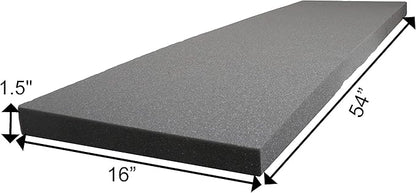 Case Club Customizable Polyethylene/Polyurethane/Convoluted Foam 54 x 16 Inches