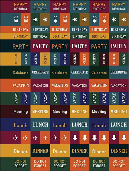 TF PUBLISHING 2025 Aged Leather Medium Weekly Monthly Planner - Goals & Task Trackers - Planner Monthly and Weekly with Organizer Stickers - 12 Month Calendar Planner - 6.5" x 8"