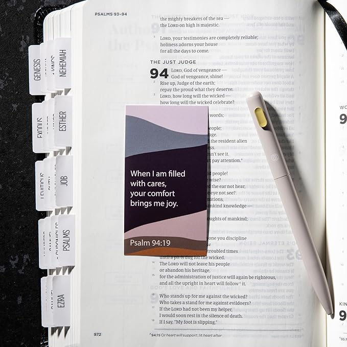 DIVERSEBEE Inspirational Prayer Cards, 60 Unique Bible Verse Cards, Assorted Mini Scripture Cards, Encouragement Motivational Cards, Christian Bible Gifts (Waves)