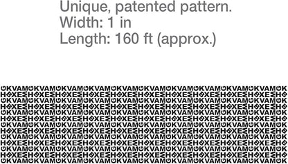 Guard Your ID Wide Advanced Roller 2.0 Identity Theft Prevention Security Stamp Blue