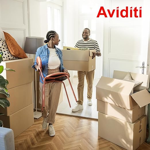 AVIDITI Double Wall 24" x 18" x 18" Cardboard Boxes (10-Pack) | Large Corrugated Boxes for Shipping, Packaging, Moving, Storage Box for Home or Business, Strong Wholesale Bulk Boxes