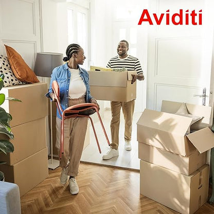AVIDITI Multi-Depth 24" x 18" x 18" Single Wall Cardboard Boxes (15-Pack) | Large Corrugated Boxes for Shipping, Packaging, Moving, Storage Box for Home or Business, Strong Wholesale Bulk Boxes