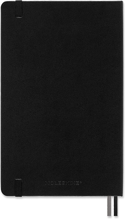 Moleskine Classic Expanded Notebook, Hard Cover, Large (5" x 8.25") Dotted, Black, 400 Pages