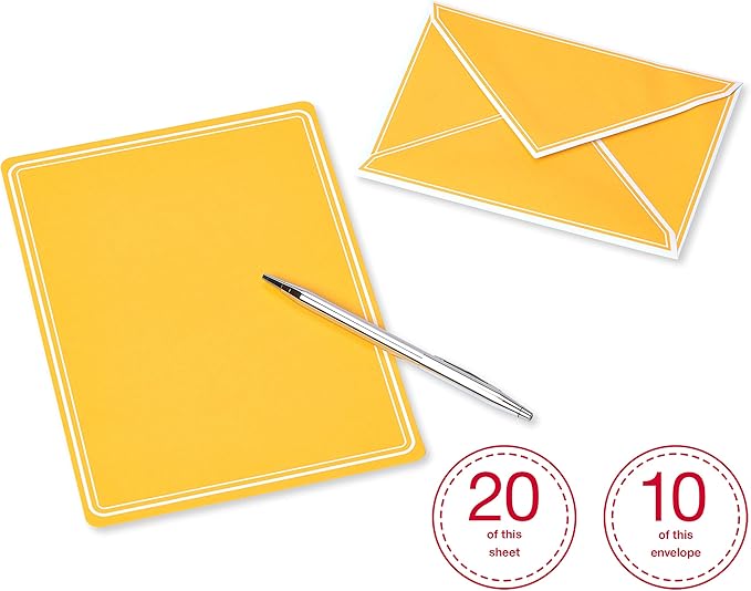American Greetings Pastel Stationery Sheets and Colored Envelopes (80-Count)