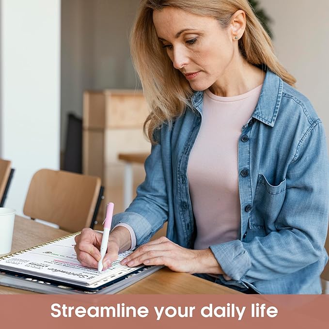 2026 Planner, Aesthetic Weekly and Monthly Planner for Women, Jan 2026 to Dec 2026, Hardcover 2026 Calendar Book with Monthly Tabs, Inner Pocket, Perfect for Office Home School - A4 (8.5" x 11"), Golden Flutter