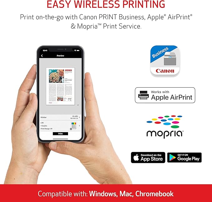 Canon imageCLASS MF267dw II - Monochrome Duplex Wireless Laser Printer, All-in-One With Scanner, Copier, Fax, Auto Document Feeder, Mobile Ready, 30 PPM, Black