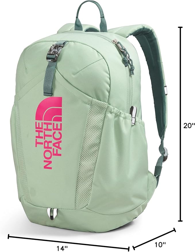 THE NORTH FACE Teen Mini Recon Backpack,Dark Sage/Misty Sage/Mr. Pink, One Size