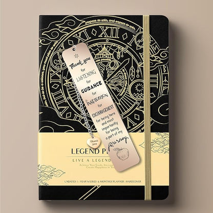 Teacher Gifts for Women, Teacher Appreciation Gifts, Thank You Teacher Bookmark from Student, Coworker, Teacher Retirement Gift, Teacher Gifts Idea Presents, Teacher Bookmark Stainless Steel