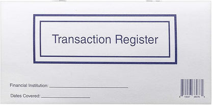 Checkbook Registers for Personal Checkbook, Transactions Ledgers, Pack of 10, 2024-2025-2026