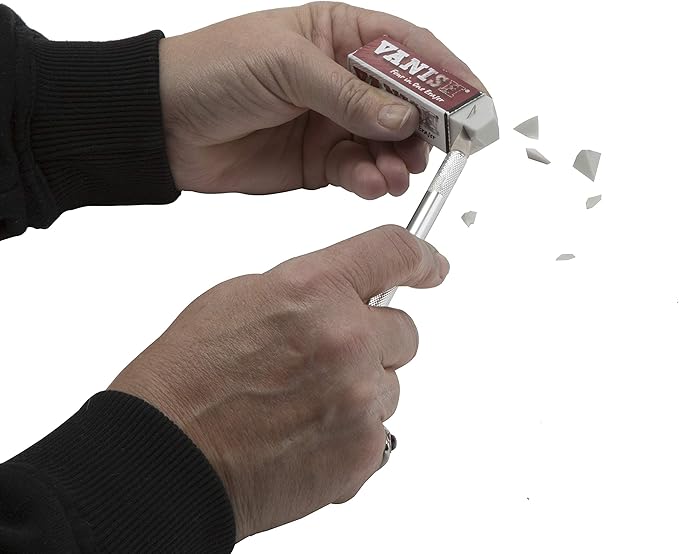 Vanish 4-in-1 Artist Eraser Replaces Gum Rubber Vinyl and Kneaded Erasers - 3 Pack