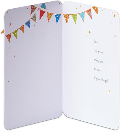 American Greetings Funny Retirement Card (Good things)