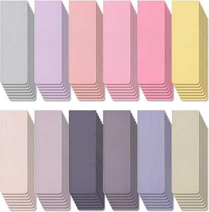 84PCS Magnetic Bookmarks Book Mark, 12 Colors Magnet Bookmark Clips Bulk, Cute Gifts Book Marks for Reading Women Men, Bookmarks for Book Lovers