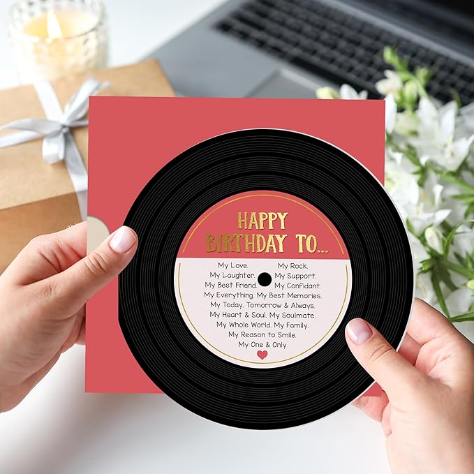 Romantic Birthday Card for Him, Husband or Wife, Love Gifts for Boyfriend Girlfriend, Birthday Gift Ideas, Sweetest Happy Birthday Card for Partner, Valentine's Day Card, Anniversary My One & Only