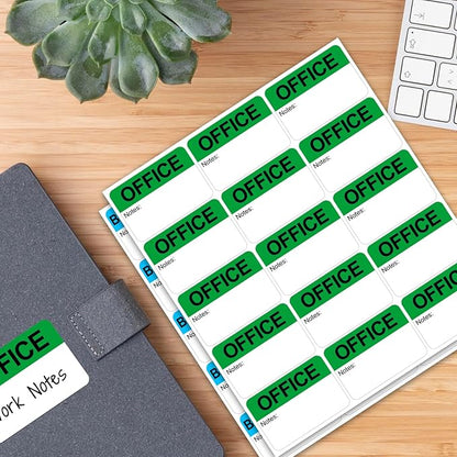 600 Count Home Moving Labels, 3 x 2 Large Labels for 3-4 Bedroom House with Writable Notes Areas, 17 Color Coded Moving Labels for Boxes + Fragile Moving Stickers + Heavy and Blank Labels