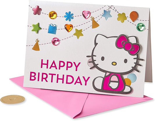 Papyrus Hello Kitty Birthday Card for Girl (Extra-Special Day)