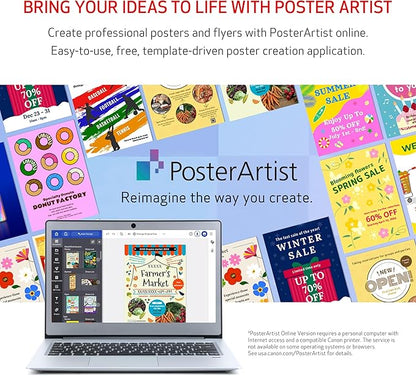 Canon PIXMA TR7020a All-in-One Wireless Color Inkjet Printer, with Duplex Printing, Mobile Printing, and Auto Document Feeder, Black, Works with Alexa