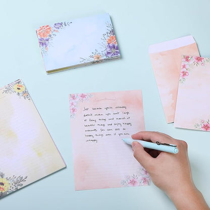 Mr. Pen- Stationery Writing Paper with Envelopes, 48 Letter Writing Paper with 24 Envelopes, Cute Stationary Set for Writing Letters, Stationary Paper, Writing Paper Stationary, Letter Set