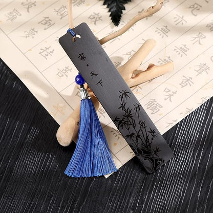 Wooden Bookmark Engraved Book Mark Vintage Style Best Unique Gifts Set for Book Lovers,Women,Men,Teacher,Birthday Present