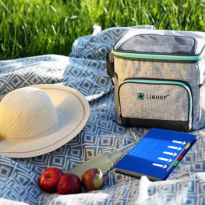 CAGIE Spiral Notebook 5x7 Small Notebooks College Ruled 5 Subject Notebook with Dividers A5 for Work Office School Supplies Journal, 240 Pages/ 120 Sheets, Blue