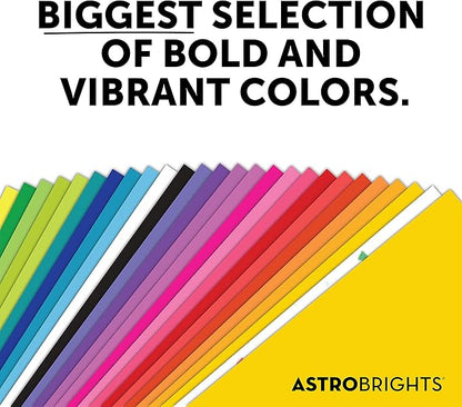 Astrobrights Mega Collection, Colored Cardstock, Neon Pink, 320 Sheets, 65 lb/176 gsm, 8.5" x 11" - MORE SHEETS! (91681) (Pack of 2)
