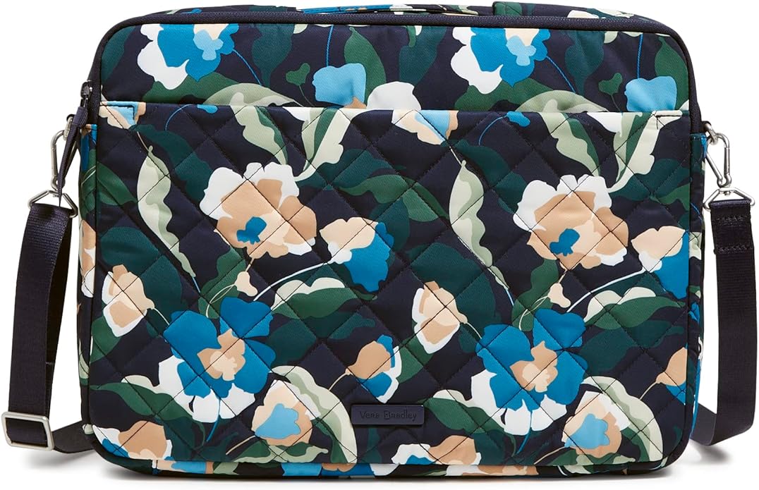 Vera Bradley Women's Performance Twill Laptop Crossbody Workstation