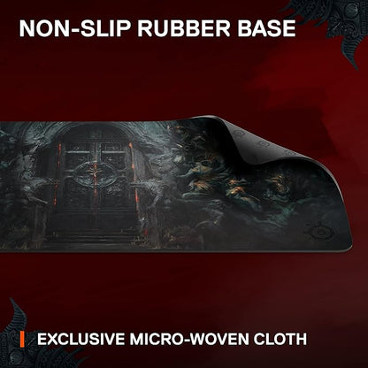 SteelSeries QcK Gaming Mouse Pad - Diablo IV Edition - XXL Thick Cloth