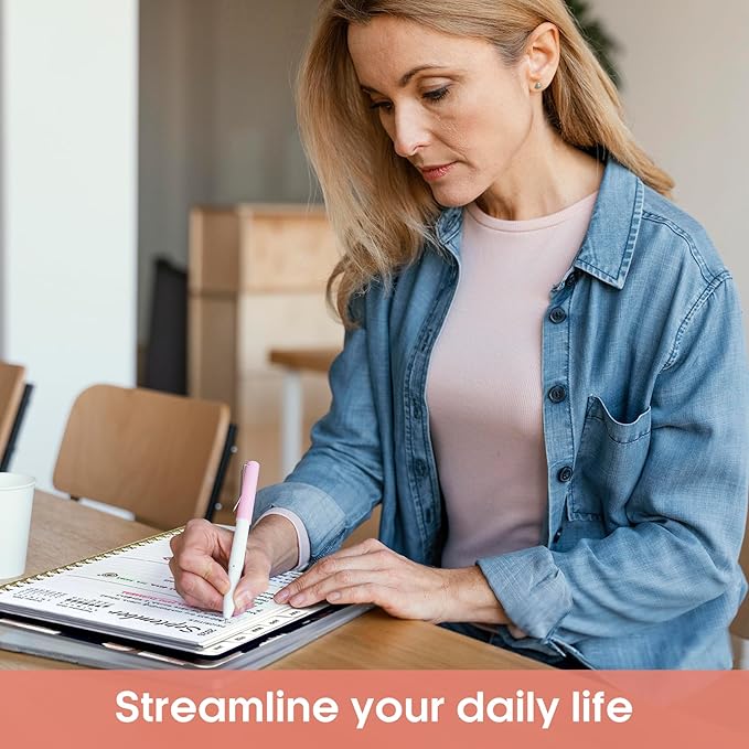 2026 Planner, Aesthetic Weekly and Monthly Planner for Women, Jan 2026 to Dec 2026, Hardcover 2026 Calendar Book with Monthly Tabs, Inner Pocket, Perfect for Office Home School - A4 (8.5" x 11"), Dusky Peony