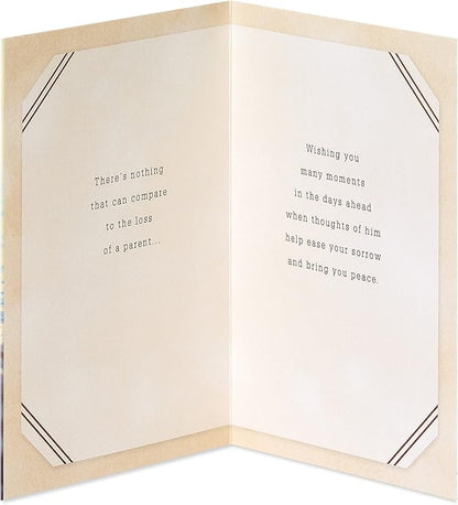 American Greetings Sympathy Card for Loss of Father (Nothing Can Compare)