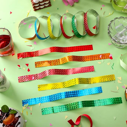 Epakh 600 Pcs Paper Wristbands Neon Wrist Bands Waterproof Handbands for Events Lightweight Concert Wristbands Neon Colored Adhesive Wrist Band for Party