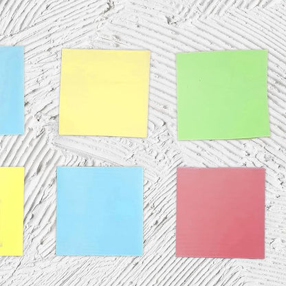 BAZIC Color Paper Cube w/Durable Tray, 3" X 3" 300 Count/Pack, Mini Memo Papers Pads Note Paper Reminders (Non Sticky), Assorted Colors, 2-Pack