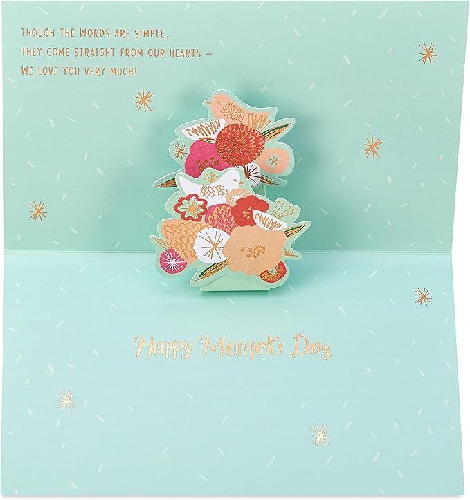 American Greetings Mothers Day Card from Son and Daughter-in-Law (Straight from Our Hearts)