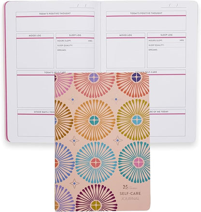 Erin Condren Self-Care Journal Petite Planner, Slim, Portable Self-Care Planner, Easy-to-Use Self-Care Prompts and Trackers for Health and Wellness