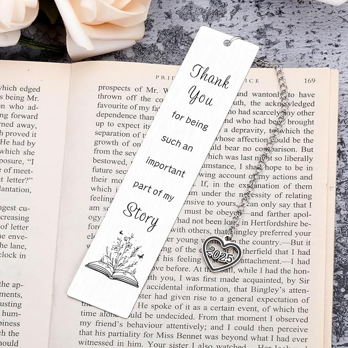 Gifts for Teacher Gifts Bookmark for Women Men Teacher Appreciation Gifts Thank You Graduation Valentines Day Birthday Christmas Retirement Gifts Spanish PE Preschool Daycare Special Education Teacher