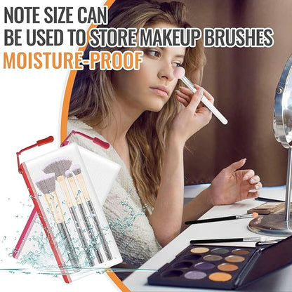 24pcs Mesh Zipper Pouch Bags 9.3 x 4.7 Inches, 8 Color Small Clear Pouches Bulk, Travel Cosmetics Organization, Classroom and Office Supplies