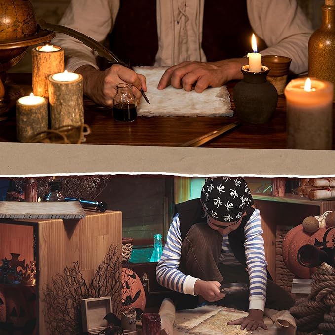 Vintage Writing Invitations Set Includes 100 Letter Antique Scroll Rustic Papers 100 Wax Seal Stickers 3 Strands of Twine for Valentines Mother Stationery Old Medieval Cardstock(8.5 x 11 Inch)